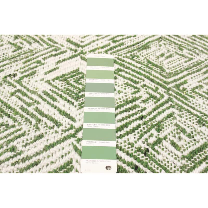Sienna Green Rug 5'1" x 8'2" - 5'1 x 8'2