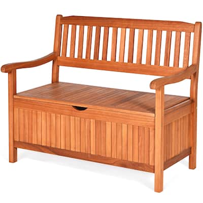 Multifunctional Bench with Large Storage Space & Spacious Seating