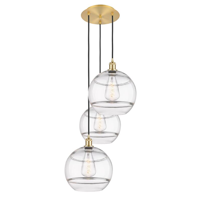 Innovations Lighting 113B-3P-41-19 Rochester Pendant Rochester 3 Light