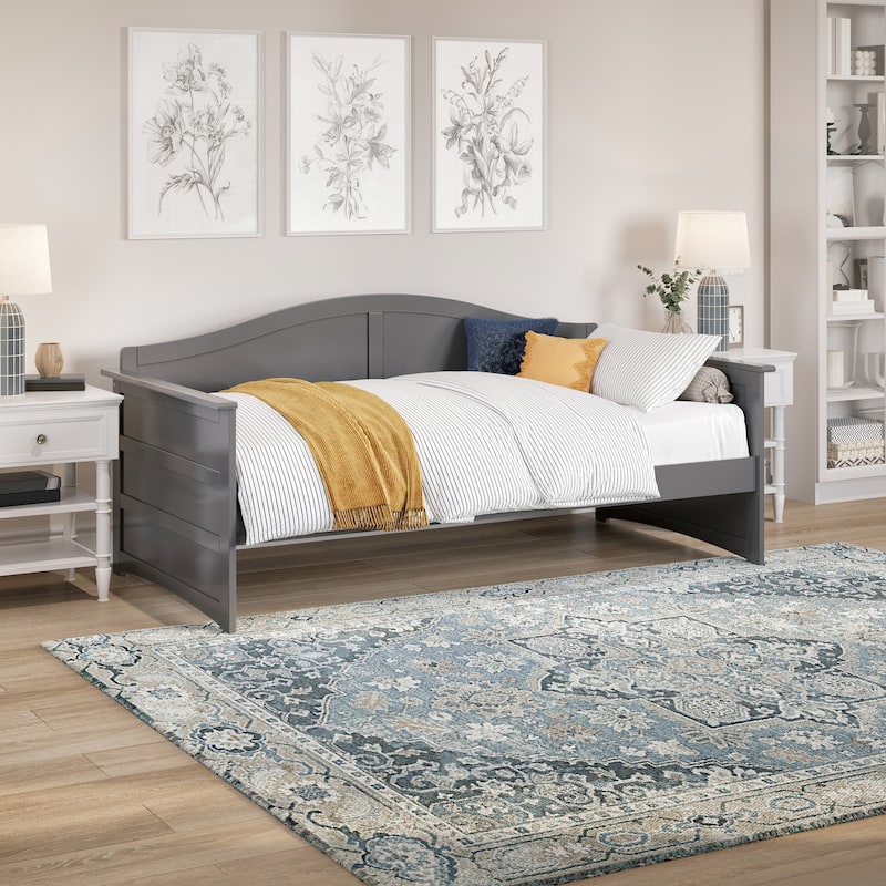 Acadia Twin Wood Daybed - Grey