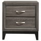 preview thumbnail 97 of 109, Watson Transitional Panel Grey Oak Bedroom Set