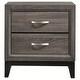 preview thumbnail 17 of 109, Watson Transitional Panel Grey Oak Bedroom Set