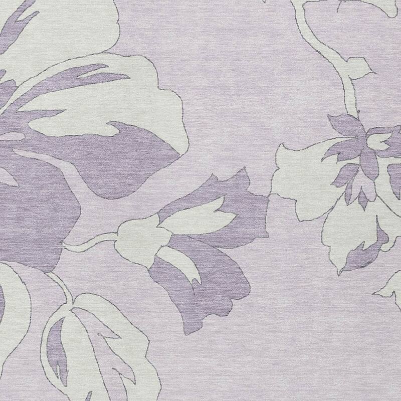 HomeRoots Floral Transitional Rectangle Outdoor Rug