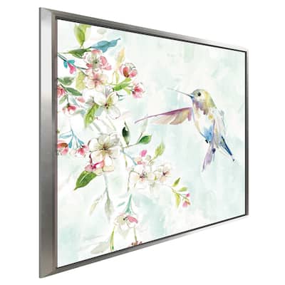"Hummingbird IV" by Carol Robinson Print on Floating Canvas