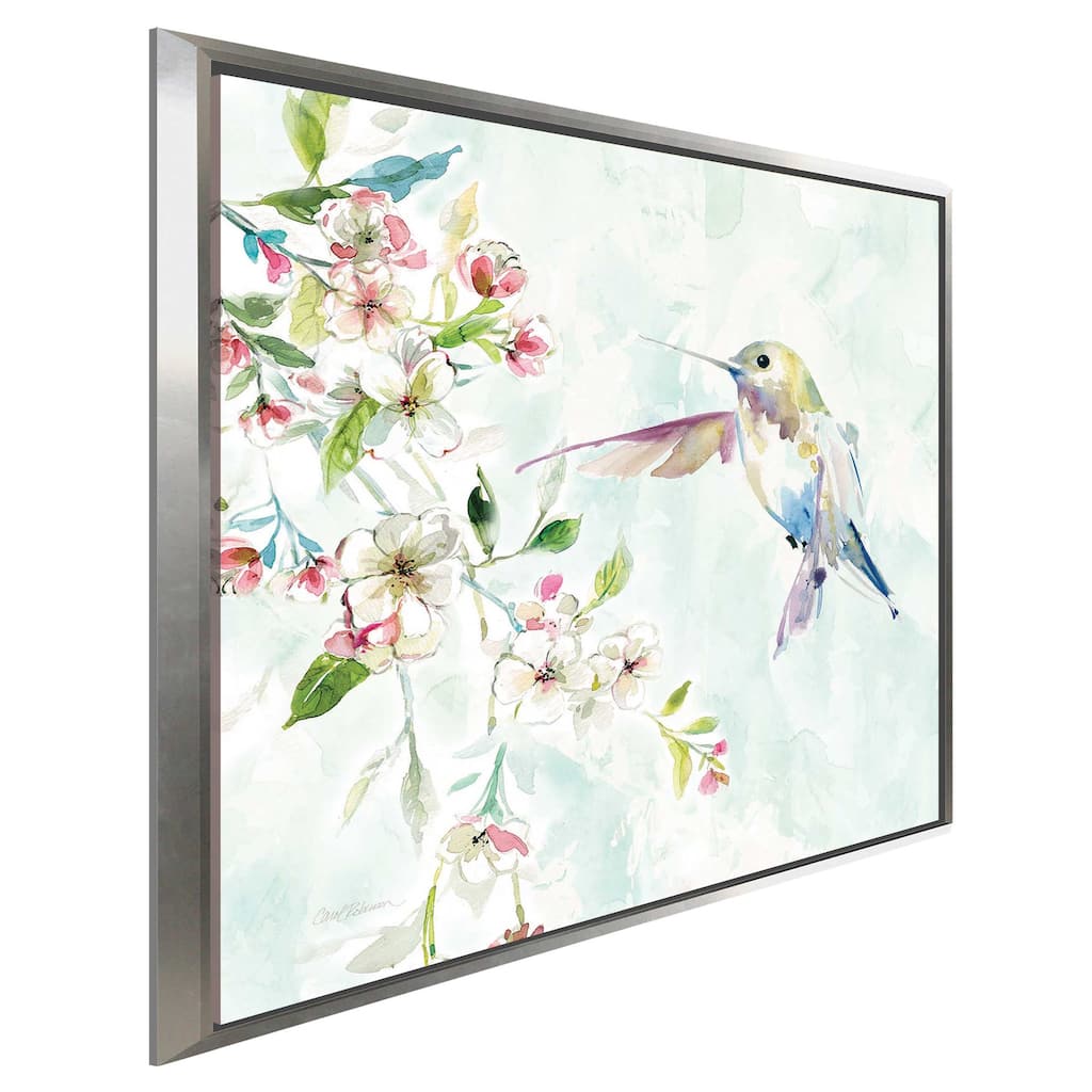"Hummingbird IV" by Carol Robinson Print on Floating Canvas