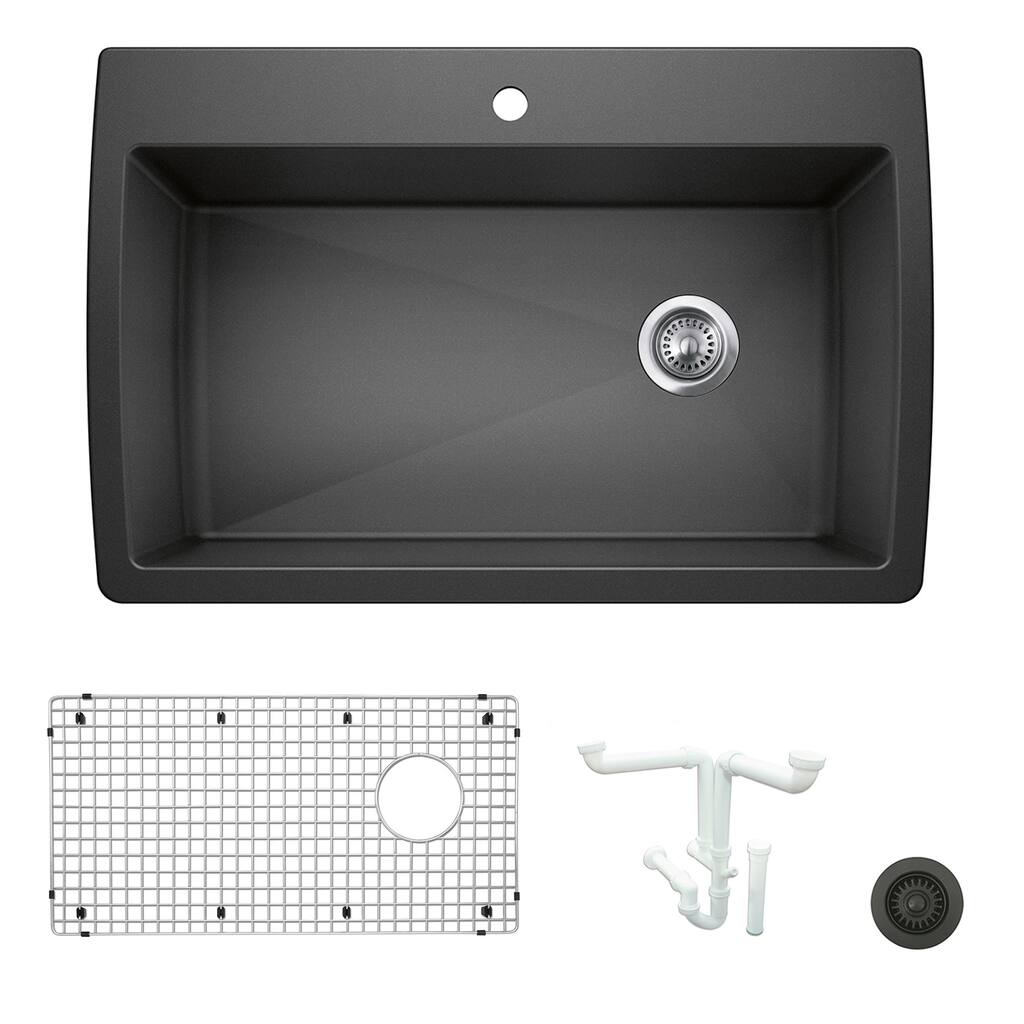 Blanco KA-440195 Diamond 33-1/2" Dual Mount Single Basin Granite