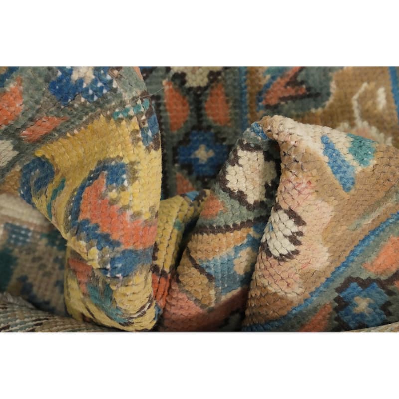 Hand Knotted Oriental 100% Wool Carpet Traditional Floral Pink Tabriz Area Rug - 6' 0'' X 4' 6''