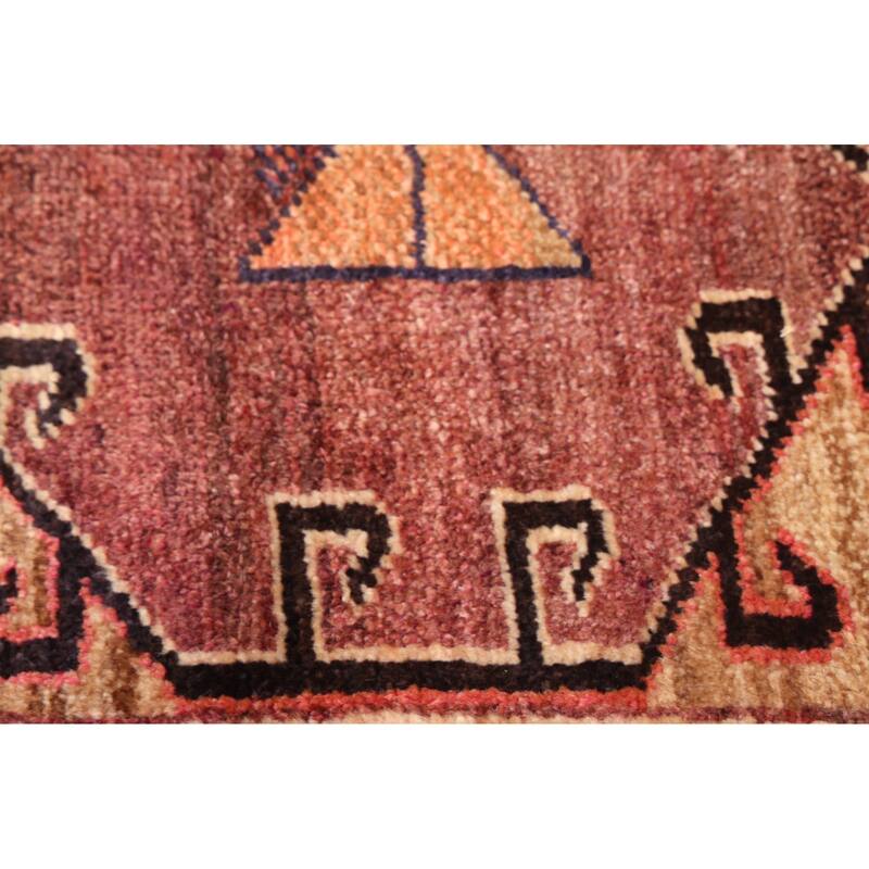 ECARPETGALLERY Hand-knotted Konya Anatolian Brown, Burgundy Wool Rug - 3'3 x 6'6