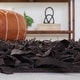 preview thumbnail 32 of 116, SAFAVIEH Handmade Leather Shag Alois Modern Rug