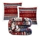 preview thumbnail 63 of 158, Indigo Hill by HiEnd Accents Campfire Sherpa Fleece Throw, 1PC or 3PC 3-Piece - Home on the Range Aztec