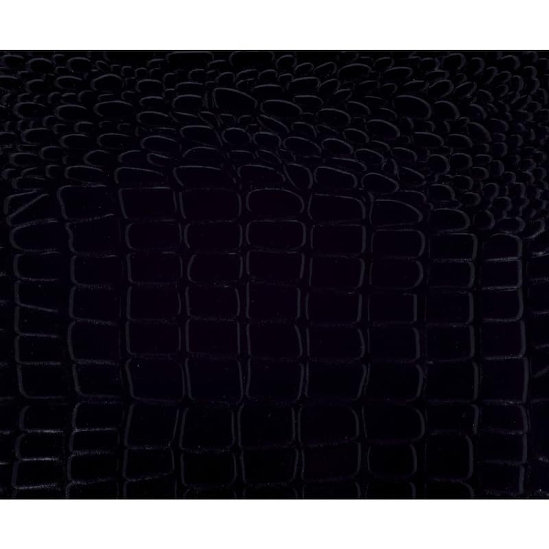 Audi Black LED Faux Leather Upholstered Tufted Bed