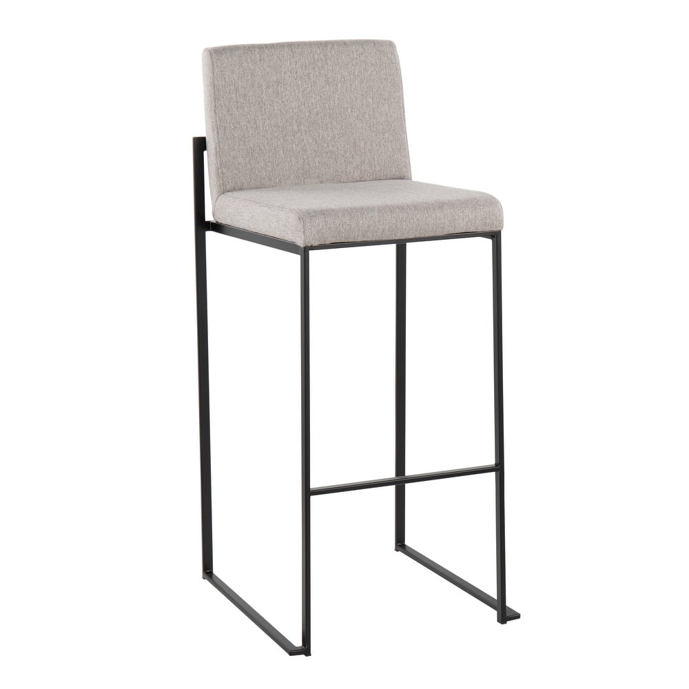 Silver Orchid Forrest High Back Bar Stool - Set of 2