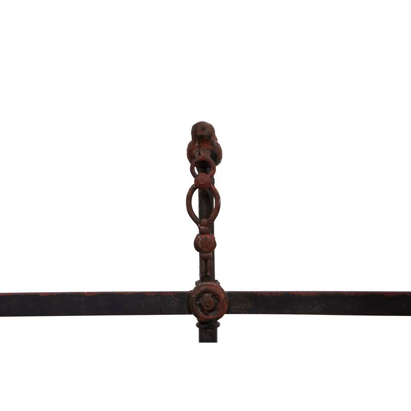 Decorative Antique Iron Balance Scale with Bird