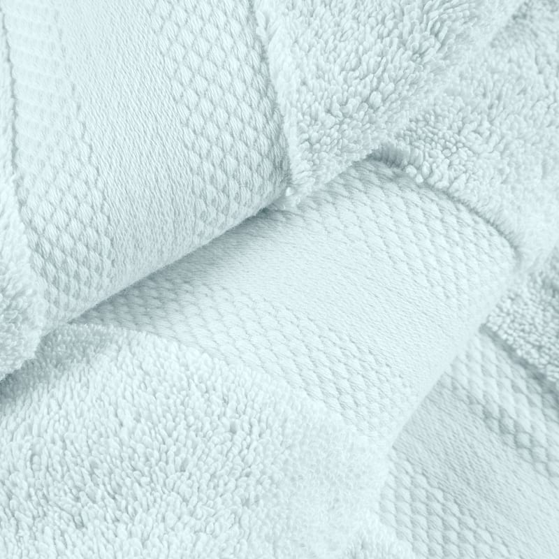 Superior Turkish Cotton Solid Heavyweight Bath Sheet Set of 2