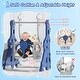 preview thumbnail 6 of 5, Blue 4 in 1 Toddler Slide and Swing Set Kid Slide, Indoor Outdoor Slide Toddler Playset Toddler Playground