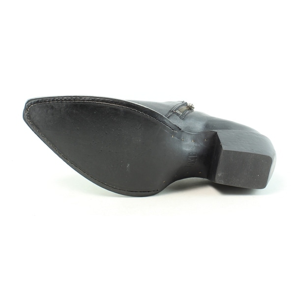 frye sacha moto bootie black