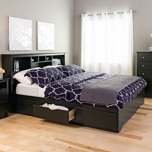 Black bed 2025 frame with storage
