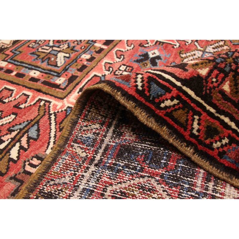 ECARPETGALLERY Hand-knotted Sarabi Red Wool Rug - 6'2 x 10'4