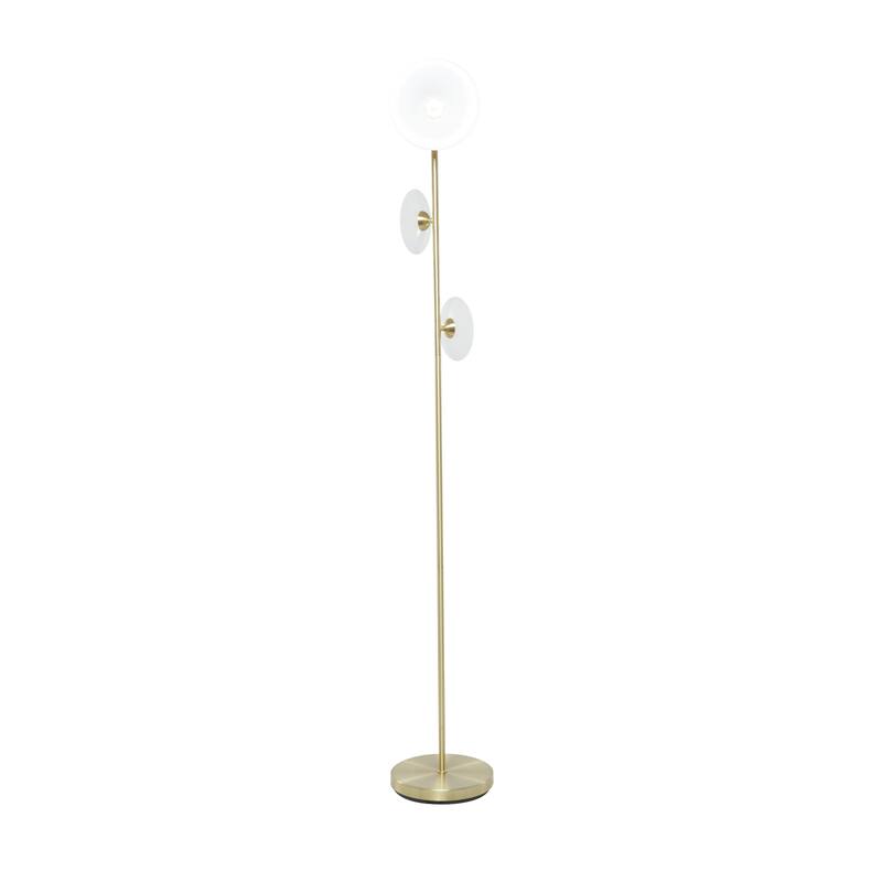 Metal Room Floor Lamp - Gold - Roche River Decor
