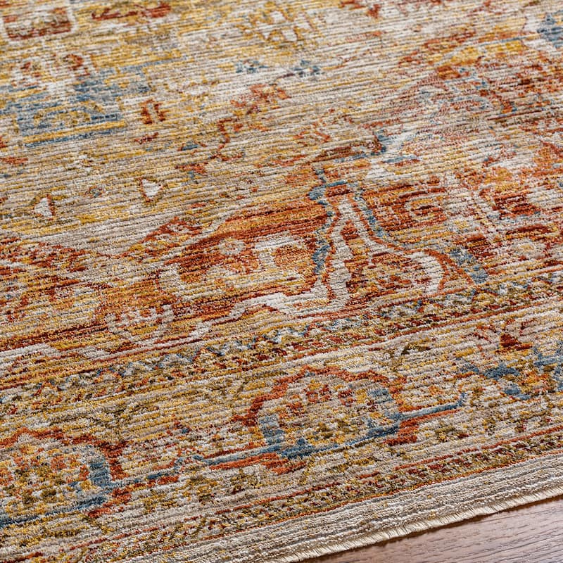 Angelae Traditional Medallion Area Rug