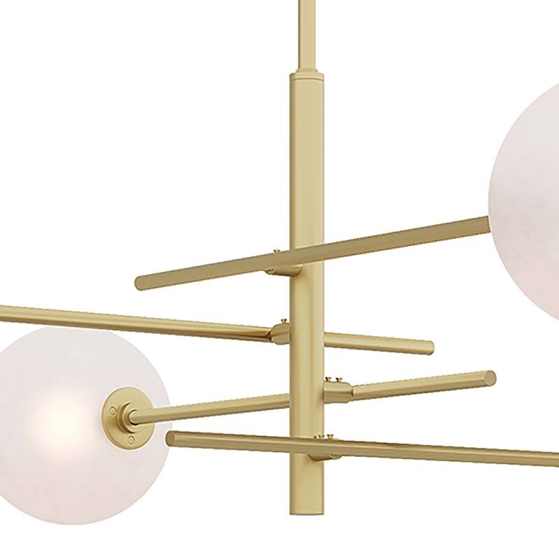 Caucy 4-Light Sputnik Modern Chandelier-UL - 32 inches