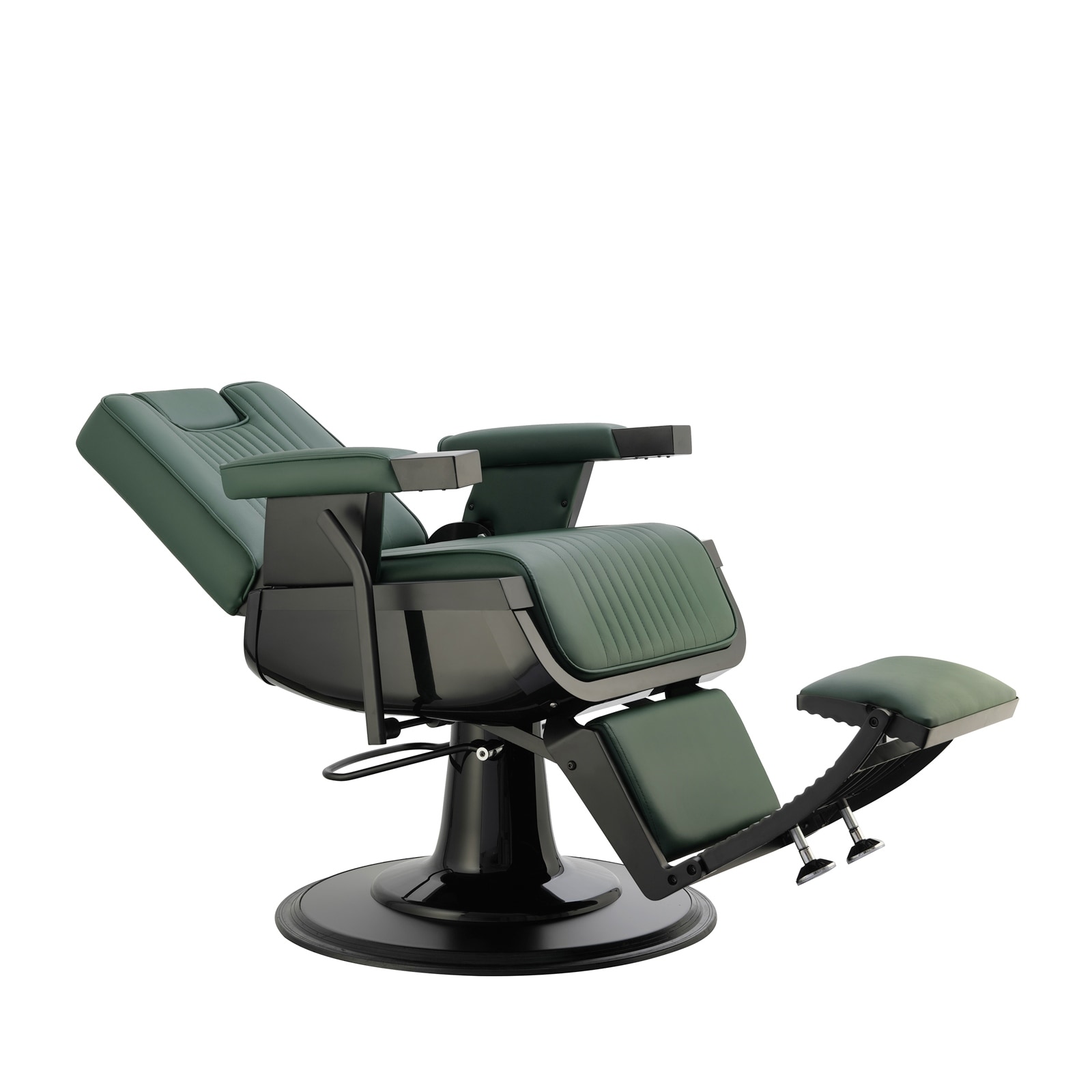 SHERMAN Heavy Duty Barber Chair Reclining Barbershop Styling Chair