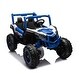 preview thumbnail 2 of 75, Ride On car for kid,2seater,with Parent Remote Control, Battery Powered Electric Car w/High Low Speed Blue