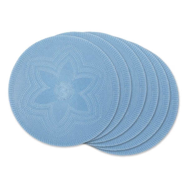 https://ak1.ostkcdn.com/images/products/is/images/direct/8fe5c35a5f5a5f9ed11747be2c05b8460a9d35cb/Set-of-6-Blue-Decorative-Woven-Round-Placemats%2C-15%22.jpg?impolicy=medium