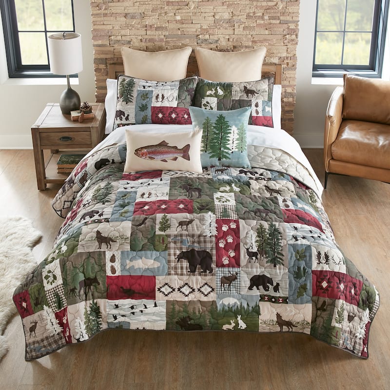Your Lifestyle by Donna Sharp Montana Forest Polyester Quilt Collection