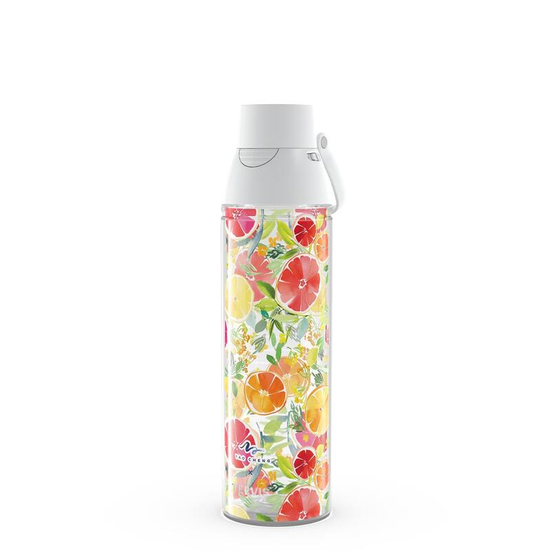 Tervis Yao Cheng Citrus Made in USA Double Walled Insulated Travel Tumbler, Classic - 24oz Venture Lite Water Bottle - 24oz Venture Lite Water Bottle