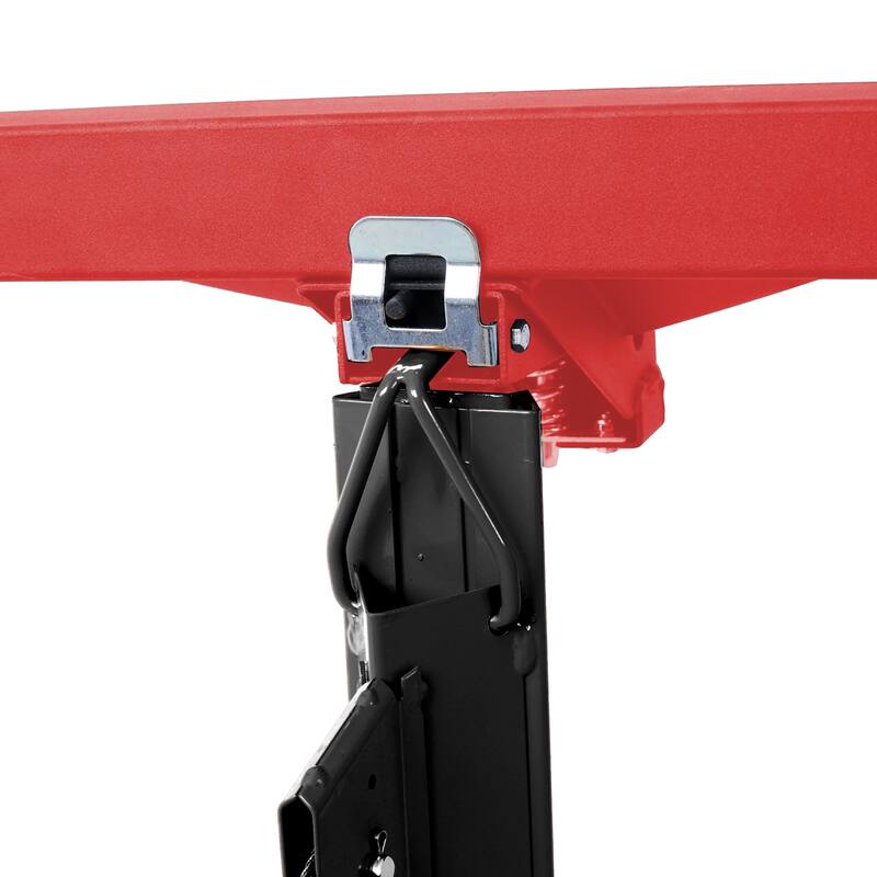 Drywall Lift Panel 11" Lift Drywall Panel Hoist Jack Lifter, RED+BLACK