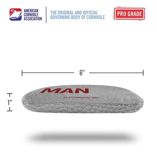 Norman Gray Dual Sided Cornhole Bags