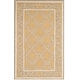 preview thumbnail 105 of 105, SAFAVIEH Handmade Chelsea Kimber Trellis French Country Wool Rug 2'6" x 4' - Yellow/Grey - Rectangle
