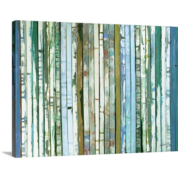 "A Day At The Beach" Canvas Wall Art