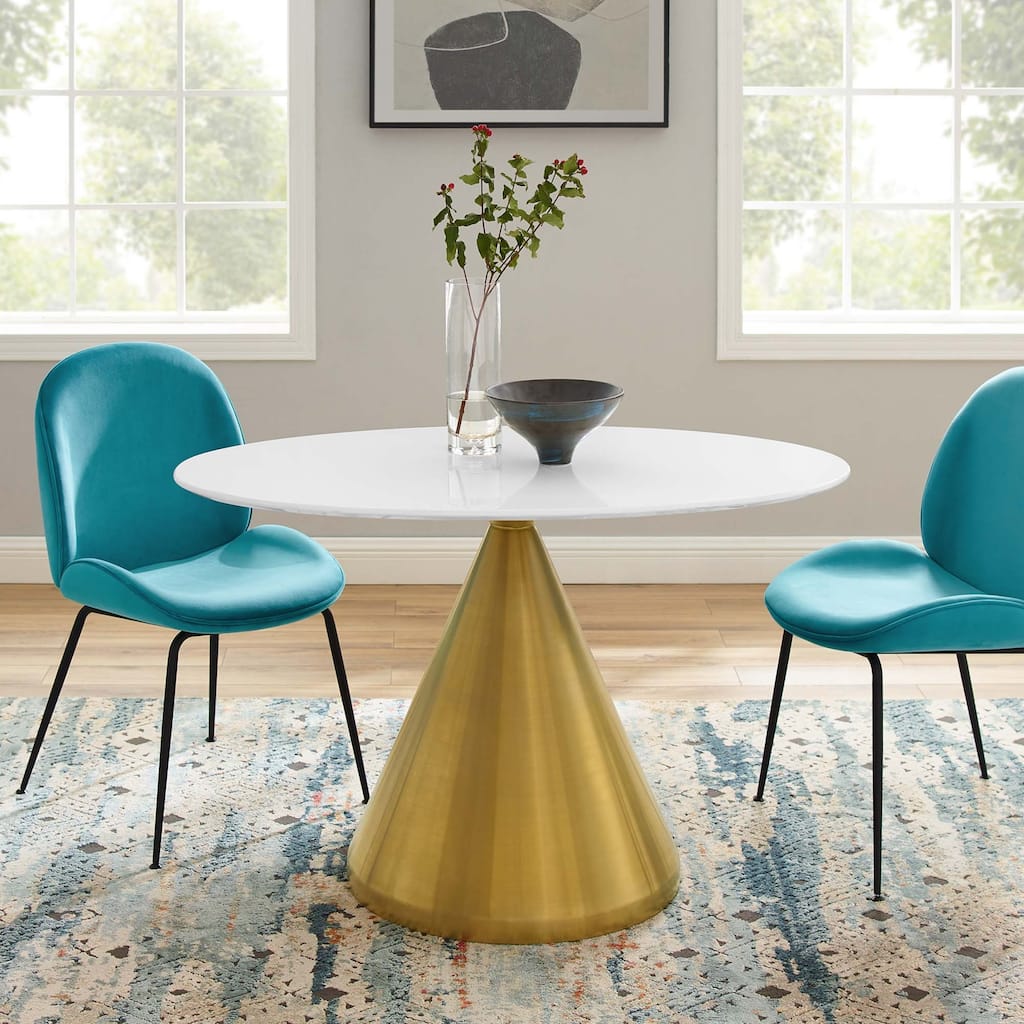 Tupelo 48" Oval Dining Table - White