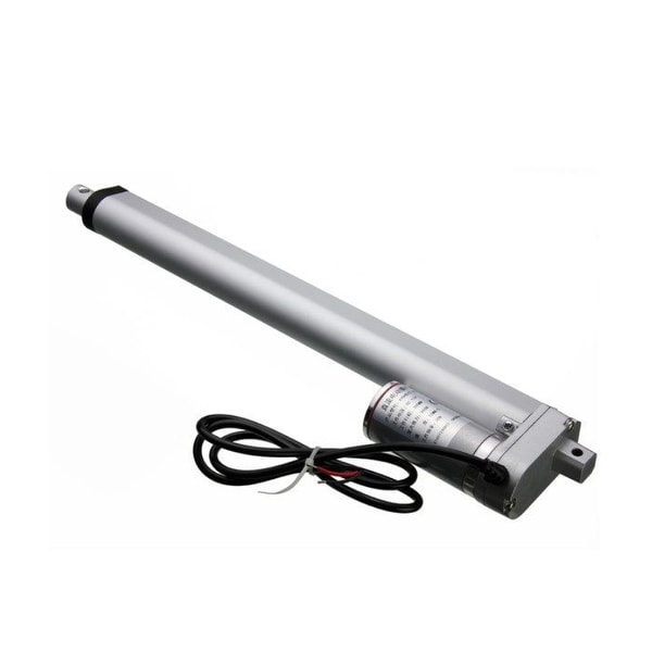 300mm Stroke DC 12V/24V 900N Linear Actuator Electric Bracket 12mm/s - Pink
