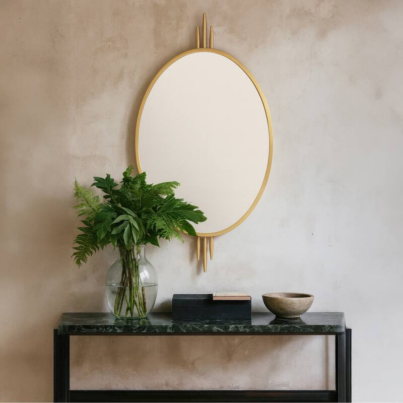 Varaluz Propaganda Oval Wall Mirror