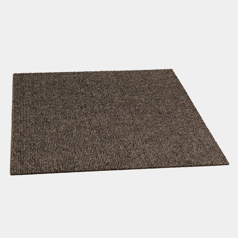 Foss Floors Cord Extreme 18"x18" Peel and Stick Indoor/Outdoor Carpet Tiles 10/box