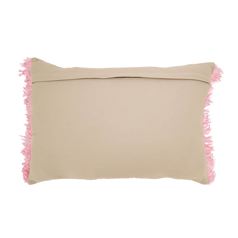 Fringe Throw Pillow
