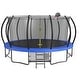 preview thumbnail 4 of 21, 15 ft. Round Outdoor Trampoline with Enclosure Net ﻿