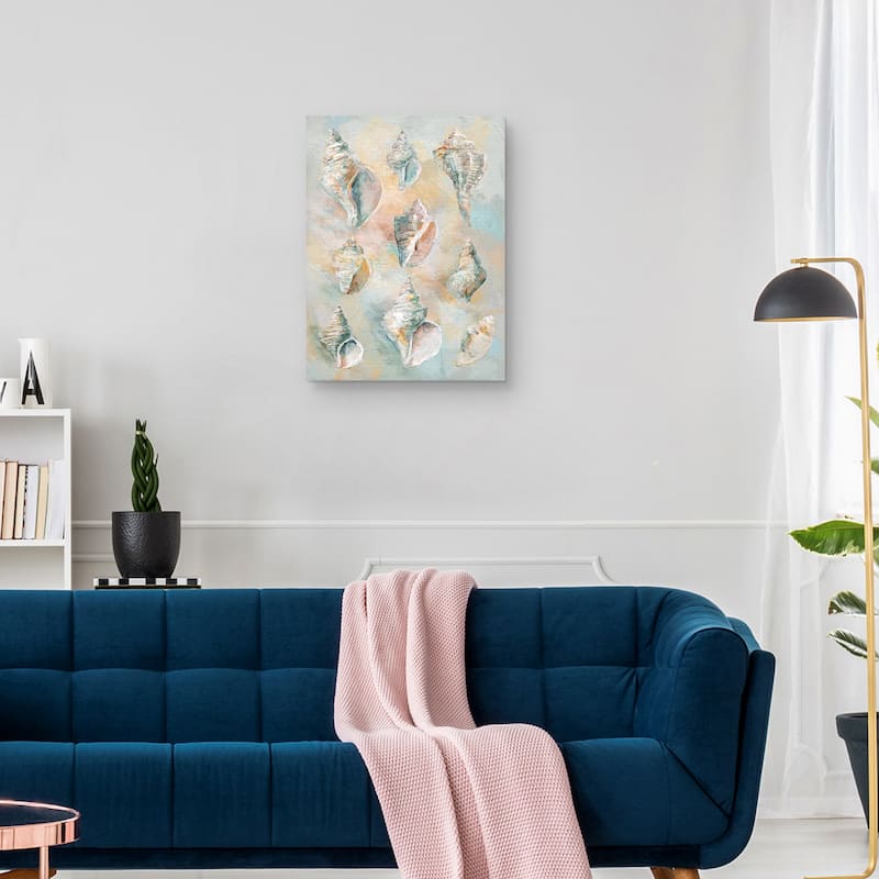 Tulip Shells by Studio Arts Canvas Art Print