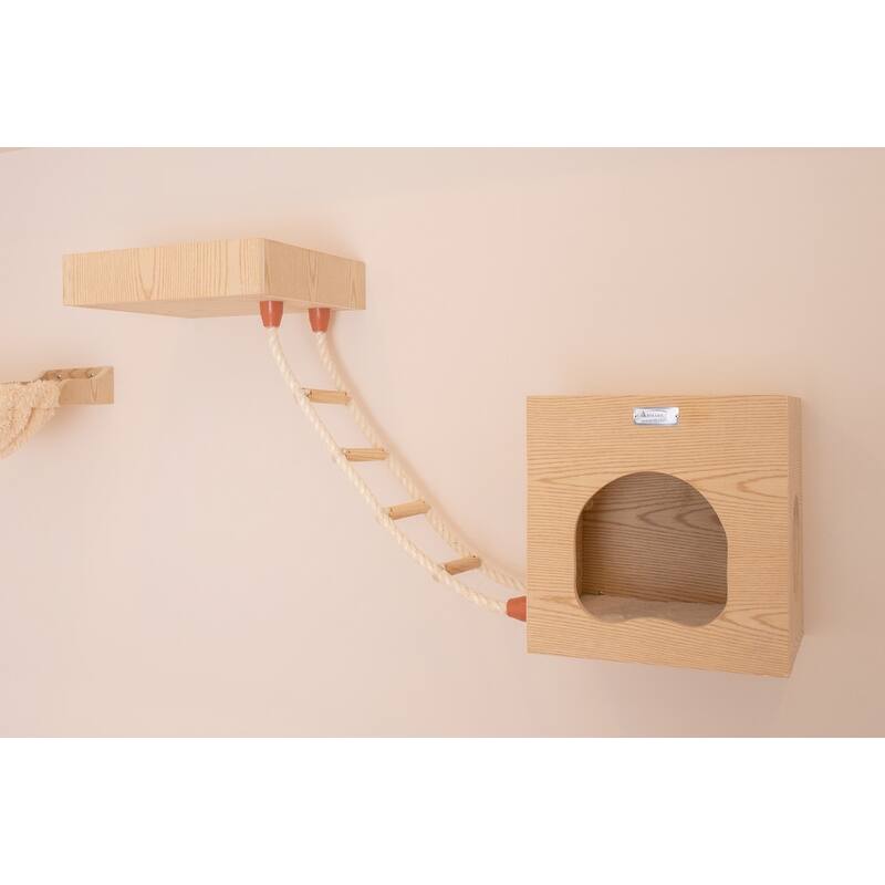 Real Wood Wall Series Soft Ladder