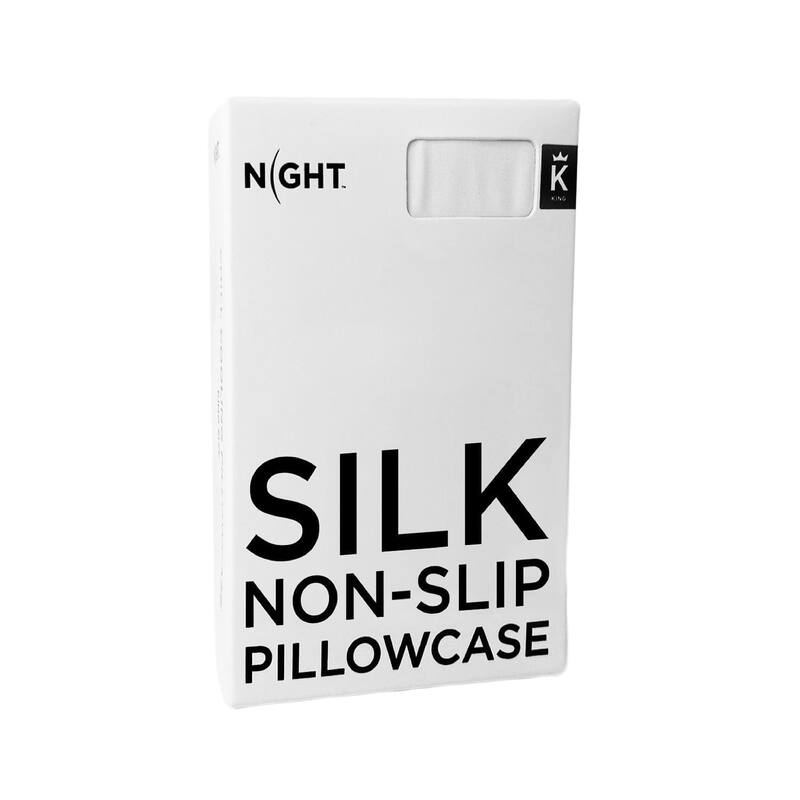 NIGHT Nonslip Silk & Eucalyptus Blend Pillowcase