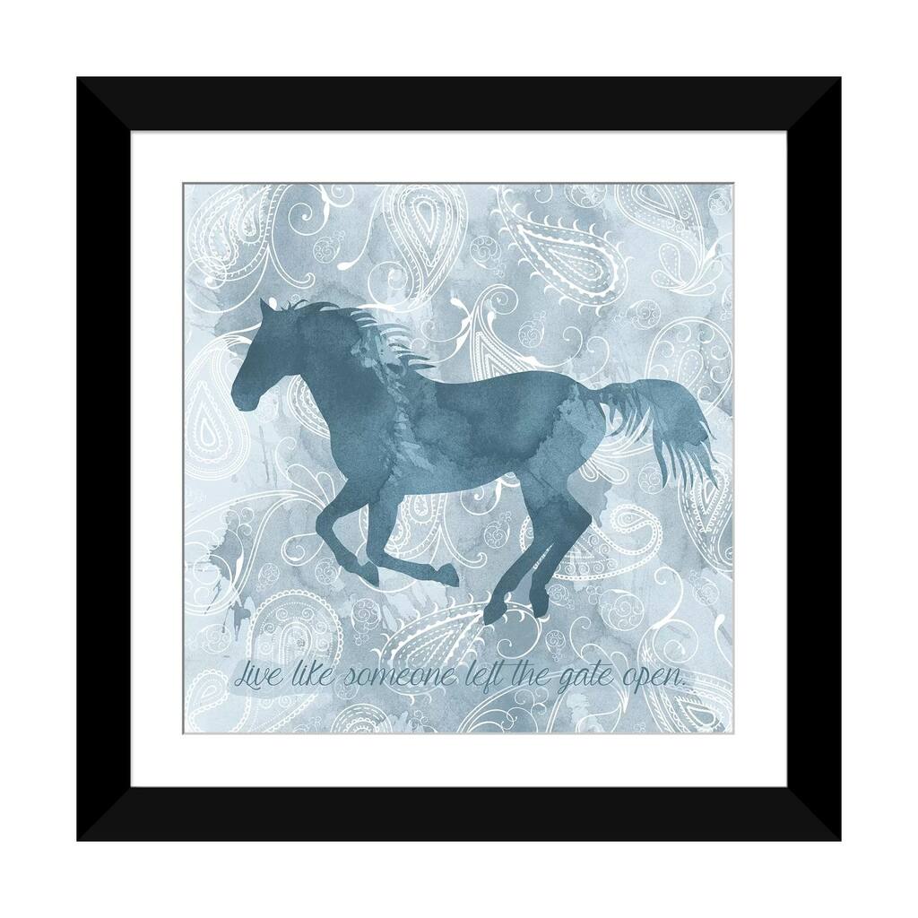 iCanvas "Horse Live" by Erin Clark