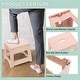 preview thumbnail 3 of 10, 9" Folding Step Stool for Adults 132 lbs Capacity - 10 x 7.3 x 9.6inch