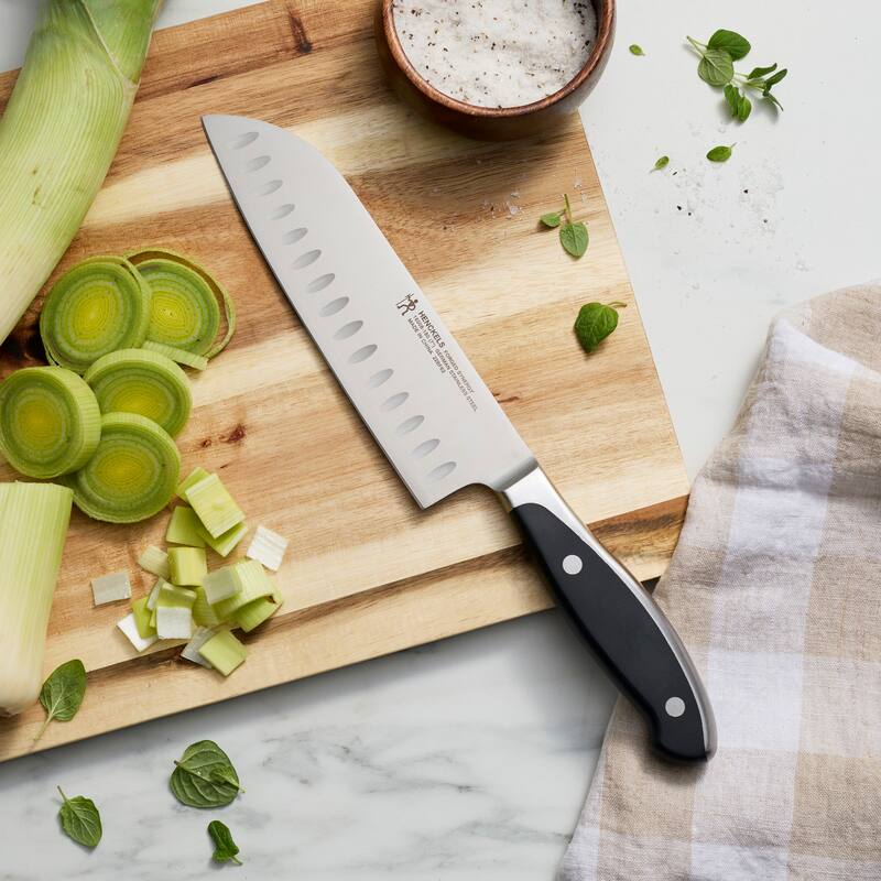 HENCKELS Forged Synergy Hollow Edge Santoku Knife