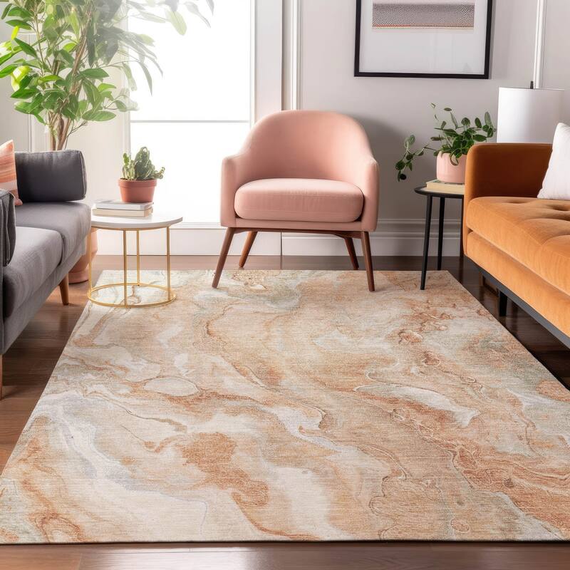 Premium Washable Super Soft Abstract Chic Mayfield Rug