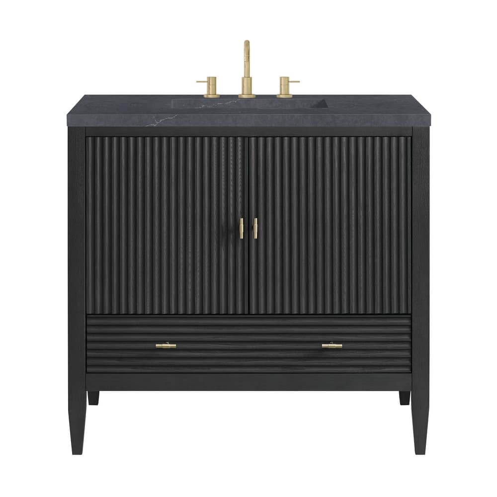 James Martin Vanities 485-V36-3CSP Myrrin 36" Single Basin Wood Vanity