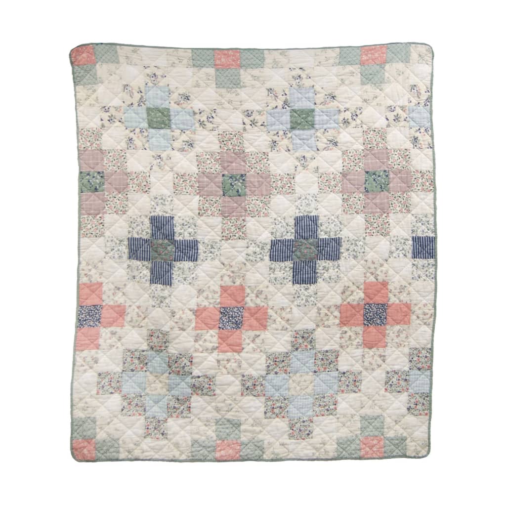 Donna Sharp April Patch Cotton Pieced Throw