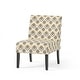 preview thumbnail 14 of 16, Kassi Ikat Pattern Accent Chair (Set of 2) by Christopher Knight Home - 22.50" L x 29.50" W x 32.00" H